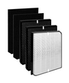 Halvique Replacement Filter Set Compatible with AirDoctor AD3000/3500, 1 Main Filter + 2 Carbon Filters + 2 Pre-Filters