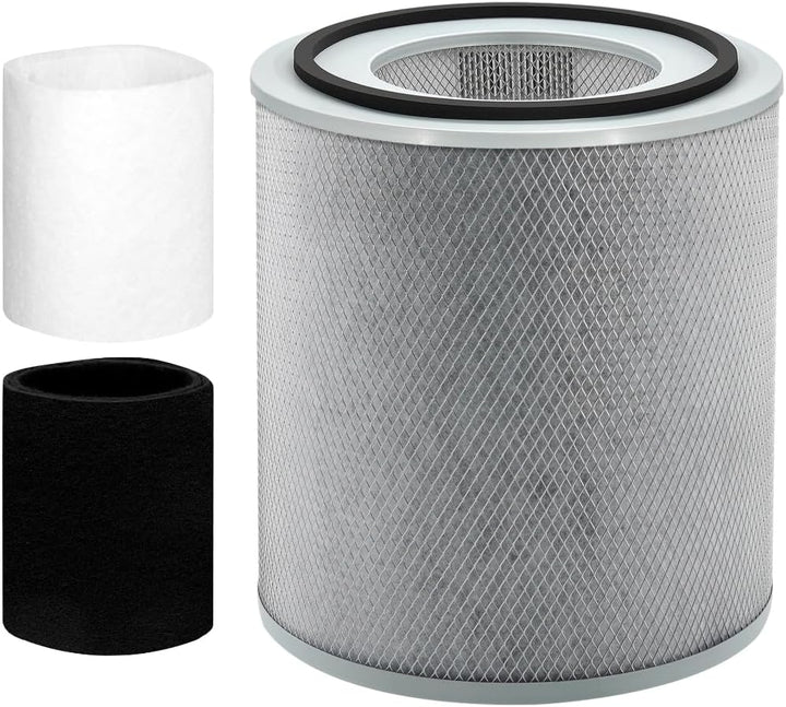 Halvique FR400 / HM400 / HM402 / HM405 / HM410 / HM450 Replacement Filter Compatible with Austin HealthMate, 1 Main Filter + 2 Pre-Filters