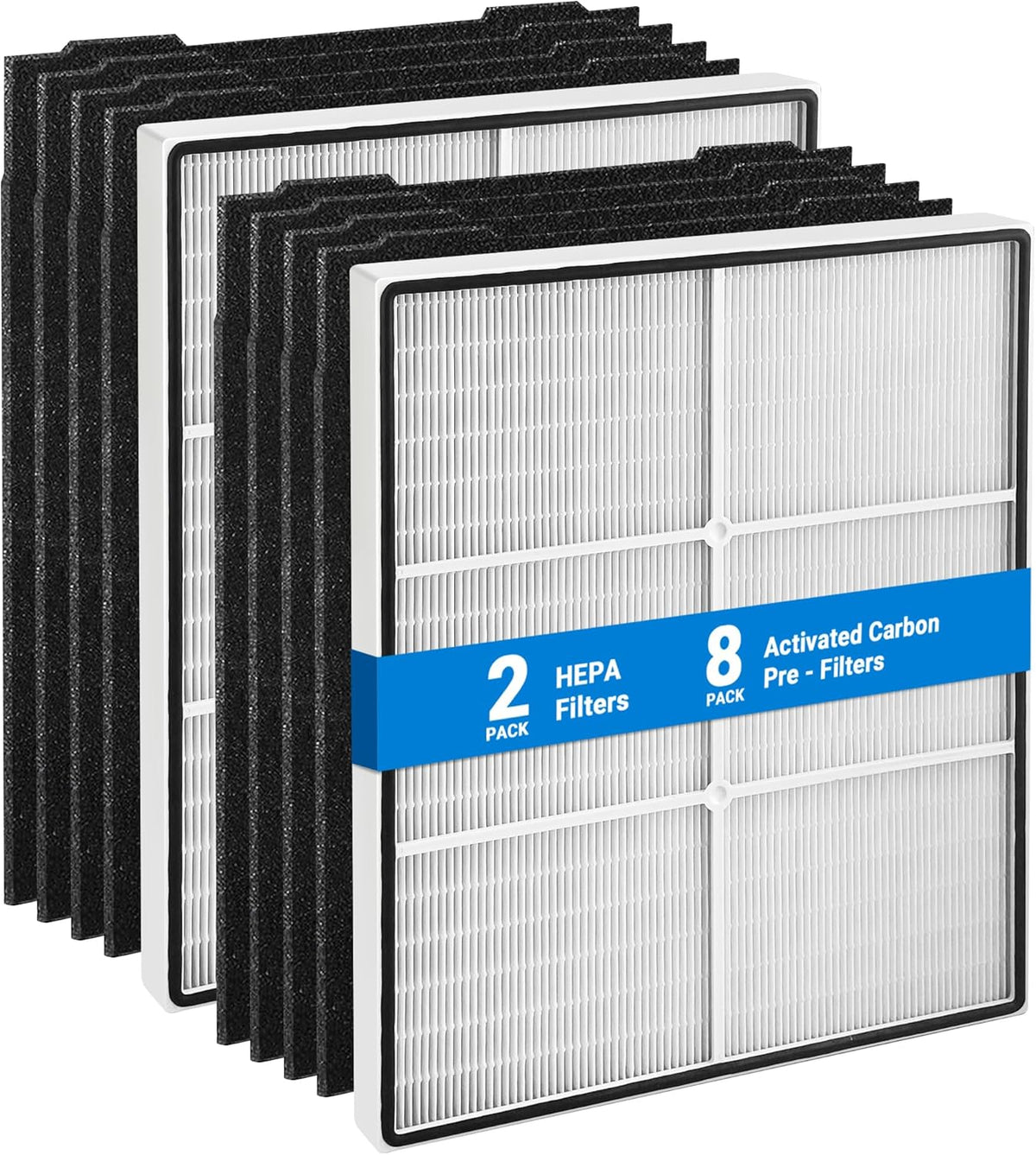 Halvique Whispure AP510 / AP450 / AP51030K / AP450 series Replacement Filter Compatible with Whirlpool, Replacement Filter Set