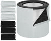 Halvique Z-3000 Replacement Filter Compatible with TruSens, 1 Main Filter + 4 Carbon Filters + 4 Pre-Filters