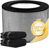 Halvique 50250-S / 24000 / 24500 / 52500 / 50255 / 50255-HD Replacement Filter Compatible with Honeywell, 1 Main Filter + 2 Carbon Pre-Filters