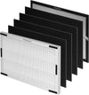 Halvique HF25630 Pure Platinum Replacement Filter Compatible with Lasko, 1 Main Filter + 1 Aluminum Honeycomb Filter + 4 Carbon Pre-Filters