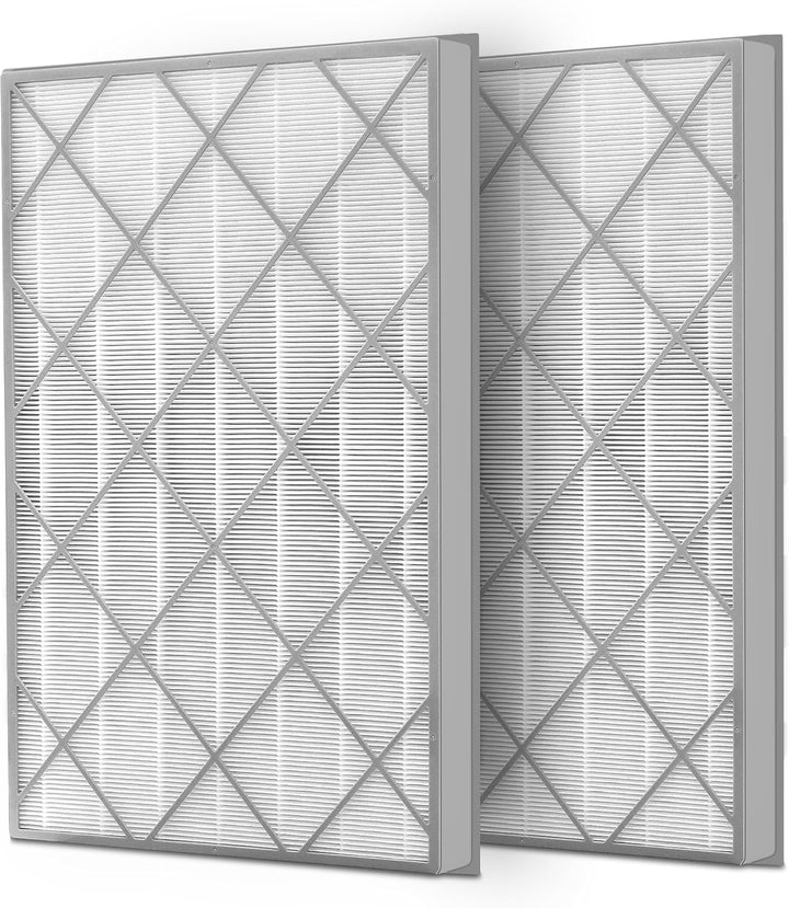 Halvique Air Purifier 6 Replacement Filter Compatible with Shark, 2 Replacement Filters