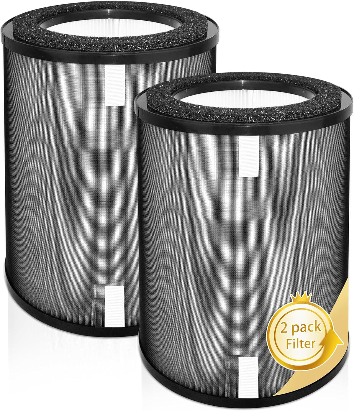 Halvique MC710S Replacement Filter Compatible with Dreo, 2 Replacement Filters