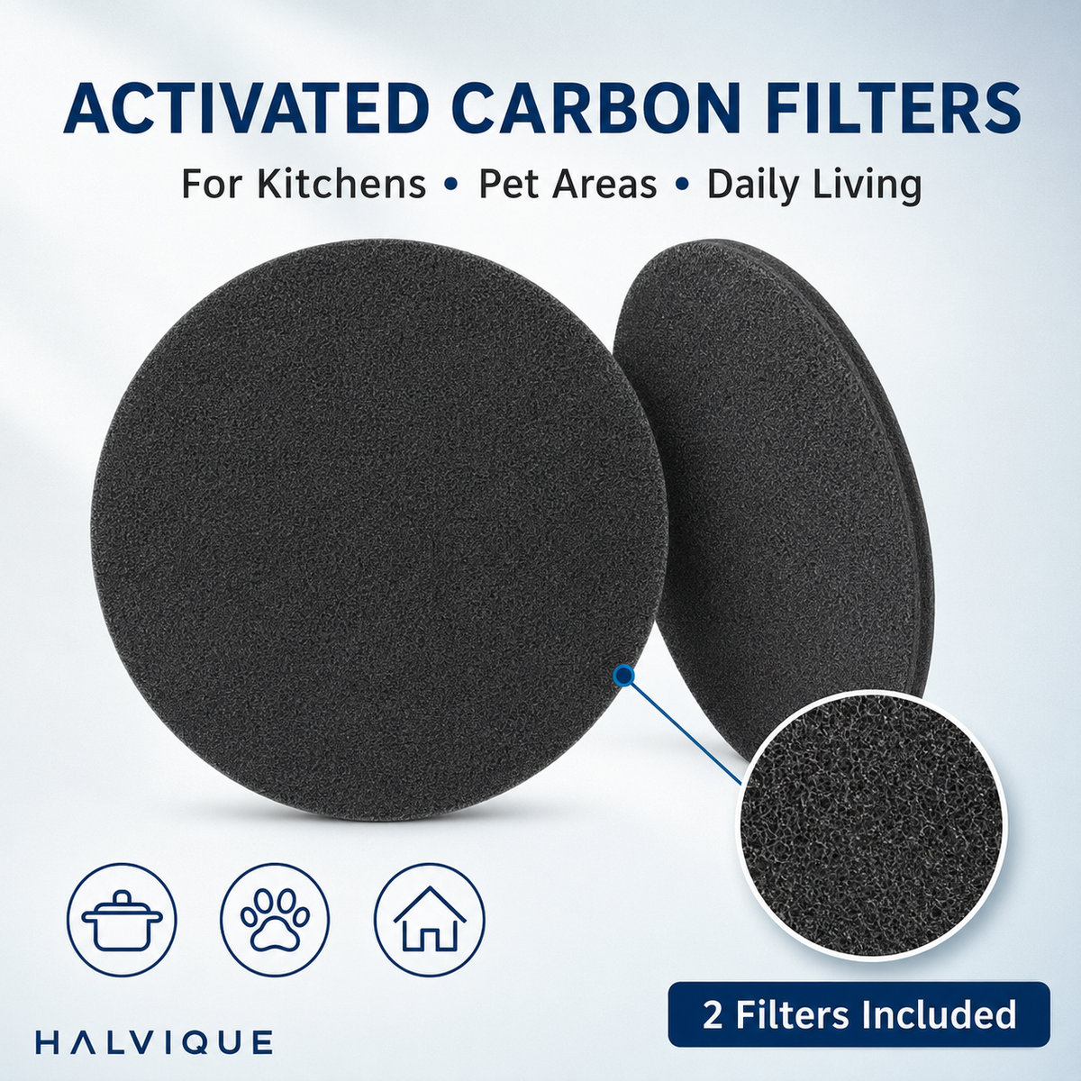 LV-H132 Replacement Filter Compatible with Levoit LV-H132, 2 Pack